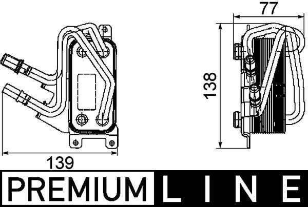 MOTOR YAG SOGUTUCU N73 B60 BMW E65 E66 03 08 PREMIUM LINE