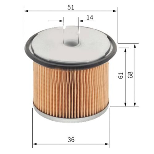 YAKIT FİLTRESİ MERCEDES KAMYON. 304.403 OTOBÜS MF 119 P 707 -PM 807-KX 35