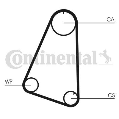 TRİGER KAYIŞI 104x150 OPEL CORSA A 1.3 8V 82-93 ASCONA KADET 1.3 8V BEDFORD ASTRA VAN 1.3 5030