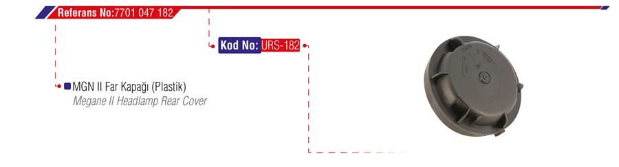 FAR KAPAĞI PLASTİK MGN II