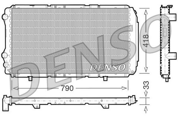RADİATOR. ENGİNE COOLİNG CITRO N JUMPER 02-