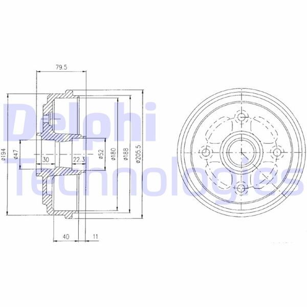 FREN KAMPANASI ARKA CHEVROLET MATİZ / DAEWOO MATİZ 01/98 12/05