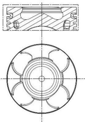 MOTOR PİSTON SEGMAN STD. 69.6MM-0.20MM 90BEYGİR FIAT PUNTO-LINEA-DOBLO-OPEL ASTRA H-CORSA D 1.3JTD