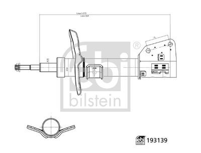 AMORTİSÖR ÖN AKS-ÖN AKS SOL-ÖN AKS SAĞ NİSSAN-OPEL-RENAULT CAR-VAUXHALL
