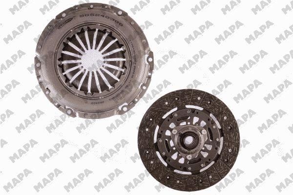 DEBRİYAJ SETİ BASKI DİSK P407-C5-P607-P807-C6-C8 2.2 HDİ 06 DW12BTED4 240mm