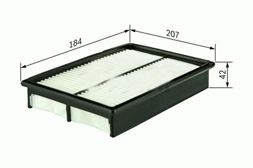 SA2148PL HAVA FİLTRESİ CIVIC V-CIVIC VI 91-96 C2138/3 x