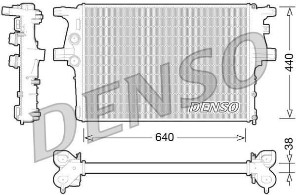 RADİATOR. ENGİNE COOLİNG IVECO DAILY V 11-14