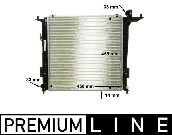 Kühlmittelkühler KIA CEED 2.0D