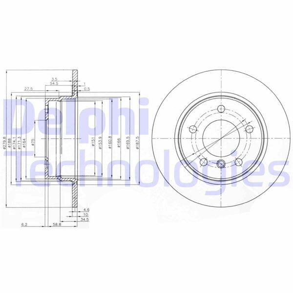 FREN DISKI ARKA BMW E81 E87 05 11