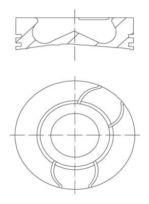PİSTON COMPLETE 76 MM RENAULT