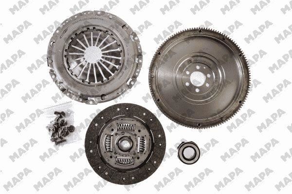 DEBRİYAJ SETİ VOLANLI GOLF V-PLUS-JETTA III-PASSAT-A3-ALTEA-LEON-TOLEDO-OCTAVIA 2.0 FSI 835047