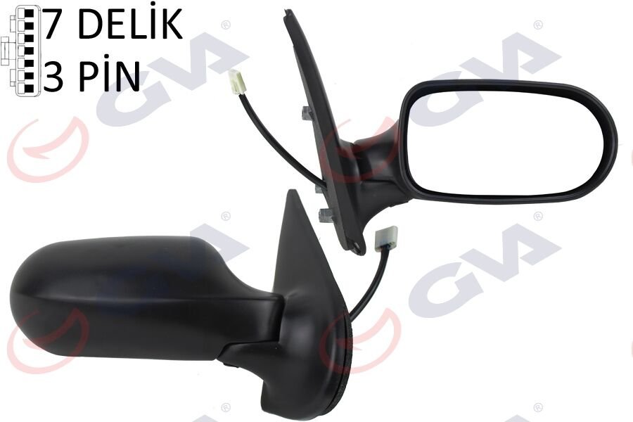 DIŞ DİKİZ AYNASI SAĞ PALIO WEEKEND 02 ALBEA 05 ELEKTRİKLİ ALÜMİNYUM AYAKLI KONVEKS
