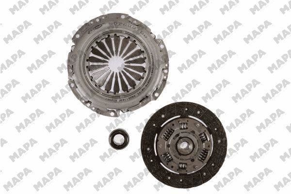DEBRİYAJ SETİ 307-PARTNER II-PARTNER TEPE-207-308-206-C2-C3 I-II-BERLINGO II-II-C3 PLURIEL-XSARA PICASSO-C4 B7 -DS4 TU5JP4 1.6 16V-NEMO-BIPPER-FIORINO TU3A 1.4 8V-DFM SUCCE 1.6 16V YUVARLAK RULMAN