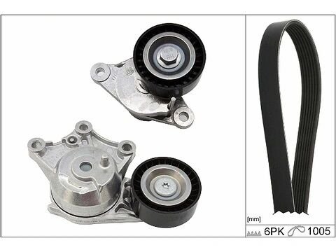 Belt Tensioner. V-ribbed belt