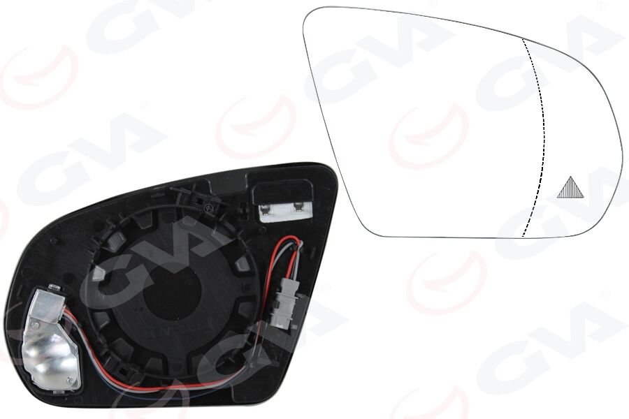 DIS DIKIZ AYNA CAMI SAG MERCEDES W205 W213 W222 ELEKTRIKLI. KOR NOKTA UYARILI