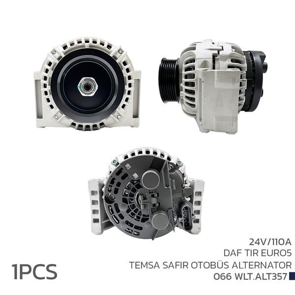 ALTERNATÖR 24V 110A DAF TIR EURO5 TEMSA SAFİR OTOBÜS