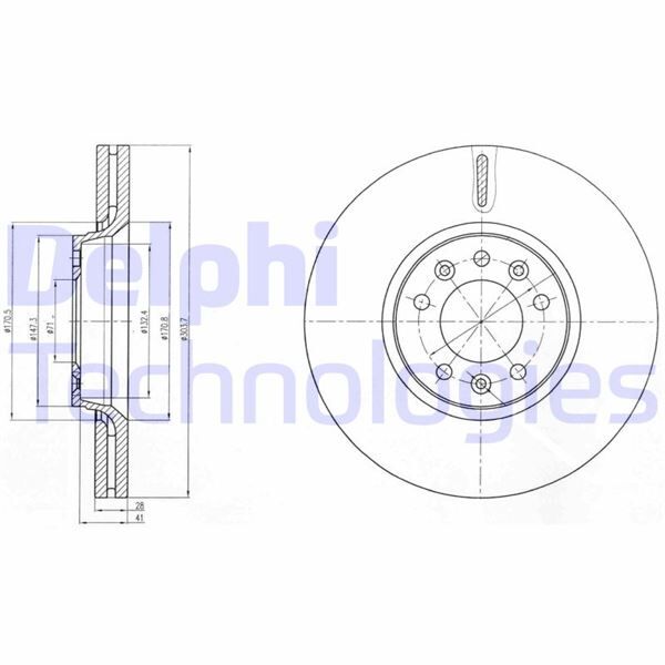 ÖN FREN AYNASI C5-JUMPY-EXPERT-SCUDO 2.0 07 304x28x41x48x5DLxHAVALI