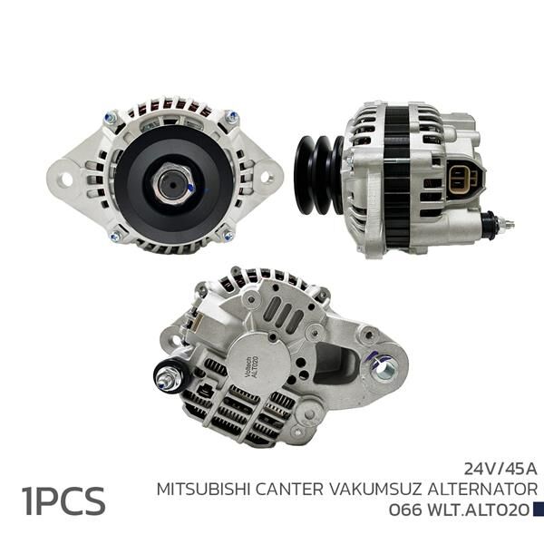 ALTERNATÖR 24V 45A MITSUBISHI CANTER VAKUMSUZ