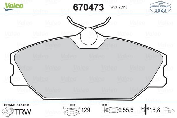 ÖN FREN BALATASI RENAULT MEGANE 99 LAGUNA 95 SCENIC 99 LOGAN 06 SAFRANE 96 00
