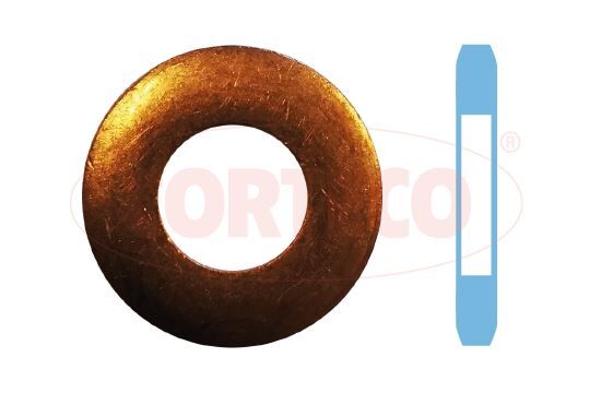 CONTA HALKASI. NOZUL TUTUCU RI MET 7.30 15.00 1.76 COP 6 Seal Ring. nozzle holder