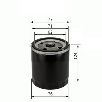 YAĞ FİLTRESİ FOCUS-FIESTA III-V-ESCORT-MONDEO-CONNCET 1.6 16V-1.8 16V-2.0-16V x