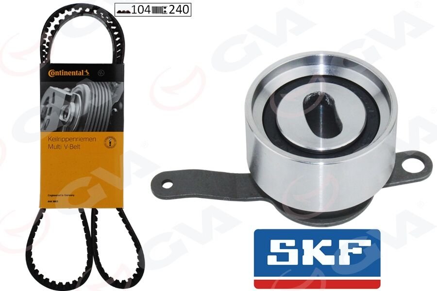 TRİGER KAYIŞ SETİ EKSANTRİK SETİ HONDA CIVIC 1.6L D16Y EURO MB kasa 96-99 / 1.6L D16Y yerli üretim araçlar için EL kasa 98-01 / HR-V 1.6L D16W1 GH kasa 99-07 1 KAYIŞ 1 RULMAN 104x240