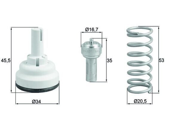 TERMOSTAT Thermostat insert