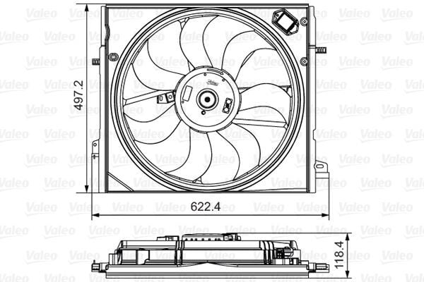 FAN MOTORU KADJAR 1.5DCI-1.6DCI-1.6DCI 4x4 15