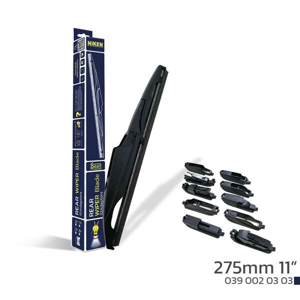 NIKEN 275mm 11 10 APARATLI ARKA SİLECEK SÜPÜRGESİ