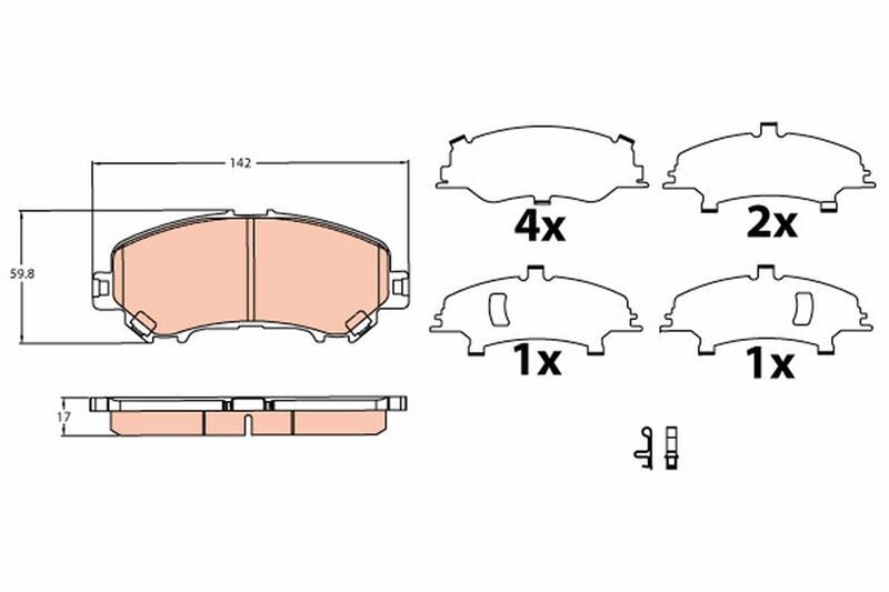 ÖN BALATA RENAULT KADJAR 15 KOLEOS II 15 NISSAN QASHQAI J11 13 X TRAIL III 14