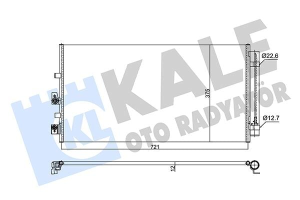 KONDENSER KLIMA RADYATORU YENI FOCUS IV 17 1.5 ECOBLUE 1.0-1.5 ECOBOOST