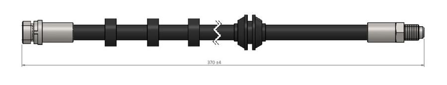 FREN HORTUMU ön Focus 1.8 TD-1.8i 16V-2.0i 16V 98-