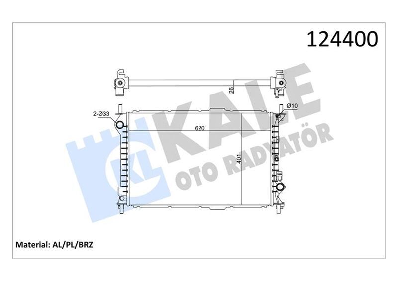 MOTOR SU RADYATORU CONNECT 1.8TDCI 75 90PS 03 09 KLIMASIZ