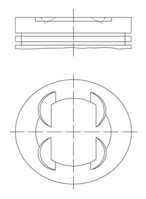 PİSTON SEGMAN 0.50 ASTRA J-CORSA D-E MERIVA B-ADAM-AVEO 1.4 16V A/B14XER-XEL-XFL-XEJ 73.90mm