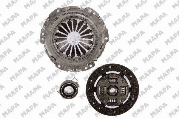 DEBRİYAJ SETİ P107 1.0 05 TOYOTA YARIS1.0 VVT-İ 05 1KRFE YARI OTOMATİK