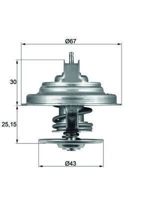 TERMOSTAT FORD USA EXPLORER U2 92C