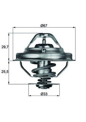 TERMOSTAT BMW M41 M51 E34 E36 E38 E39 RANGE ROVER 2 94 02 OPEL OMEGA B ROVER 800 90 99