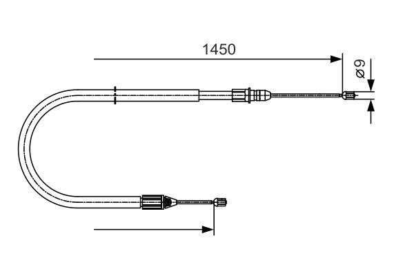 FREN TELİ. 1450 MM