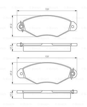 ÖN FREN BALATASI RENAULT KANGOO 97 CLIO SYMBOL I 98 CITRO N XSARA 97 02 PEUGEOT 306 96 01