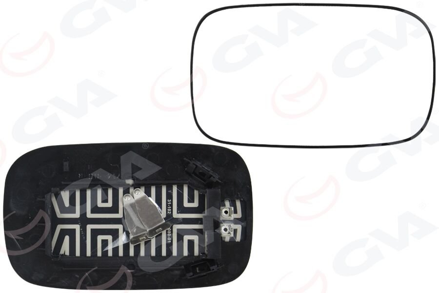 AYNA CAMI ISITMALI CONVEX SAĞ VOLVO V40 II 04 12 V40 06 12