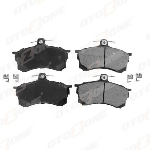 ÖN FREN BALATA MITSUBISHI CARISMA 1.6L 4G92 DA1A 95- aşınma ikaz kontağı mevcut - şimli