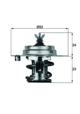 TERMOSTAT MAZDA 323 S V BA 83C