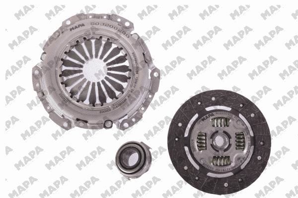 DEBRİYAJ SETİ HONDA CIVIC IV 1.3-1.4L 87-91 CIVIC II 1.4İ 16V-1.5İ 16V 88-92 D14A1