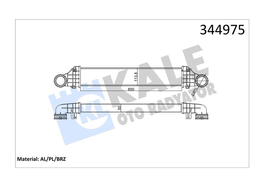 TURBOSARJ RADYATORU MERCEDES E-CLASS W211 S211