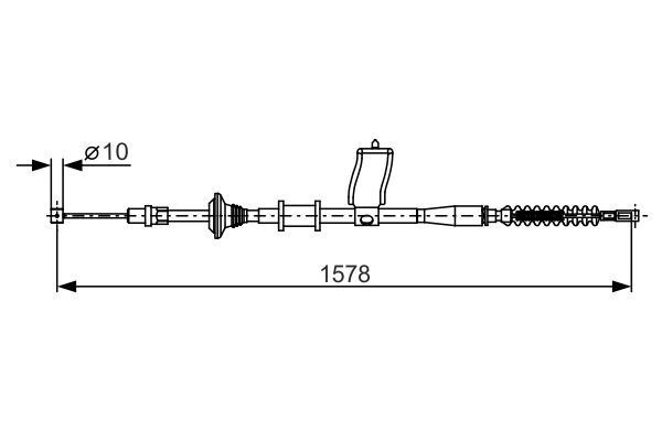 FREN TELİ. 1578 MM