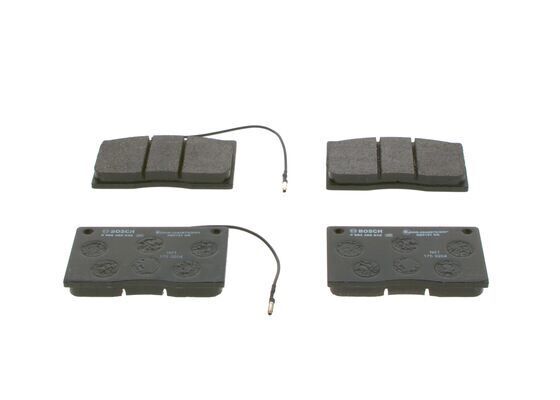 DİSK BALATA - ÖN - WVA 20380 - 119.7X71X15.5 MM -