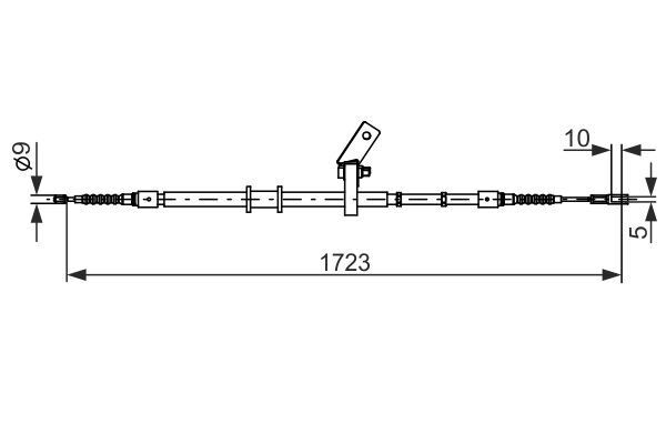 FREN TELİ. 1723 MM