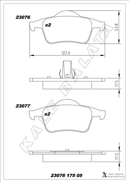 ARKA BALATA VOLVO S60 2000-2010 S80 1998-2006 V70 97-07 XC70 97-07 S70 97-00