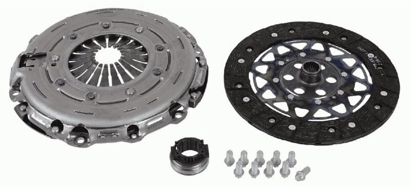 DEBRİYAJ SETİ MİNİ R56 COOPER S D 2010-2013 R57 10 R59 12 R60 COUNTRYMAN 2010-2016 R61 12 SACHS 3000950655 DEGİŞENİ