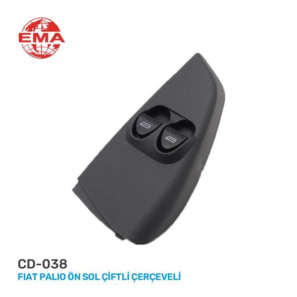 CAM AÇMA ANAHTARI FIAT PALIO ÖN SOL ÇİFTLİ ÇERÇEVELİ